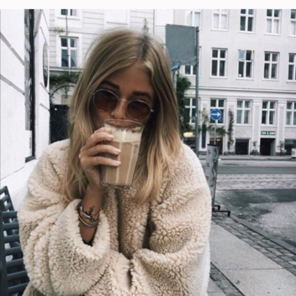 Fleece Teddy Pullover Sweater 🐻😍